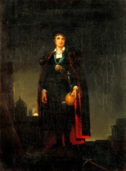 John Philip Kemble as Hamlet in Hamlet by William Shakespeare